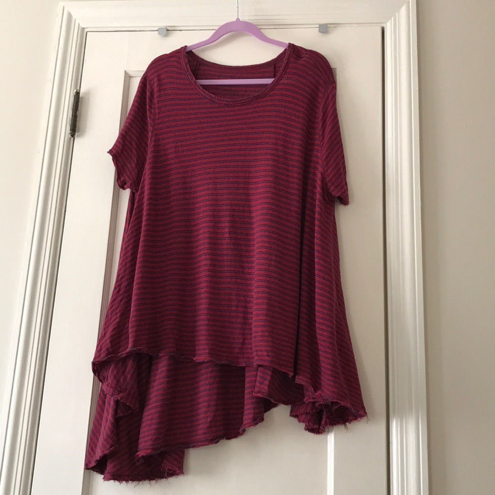 Free People A-line shirt